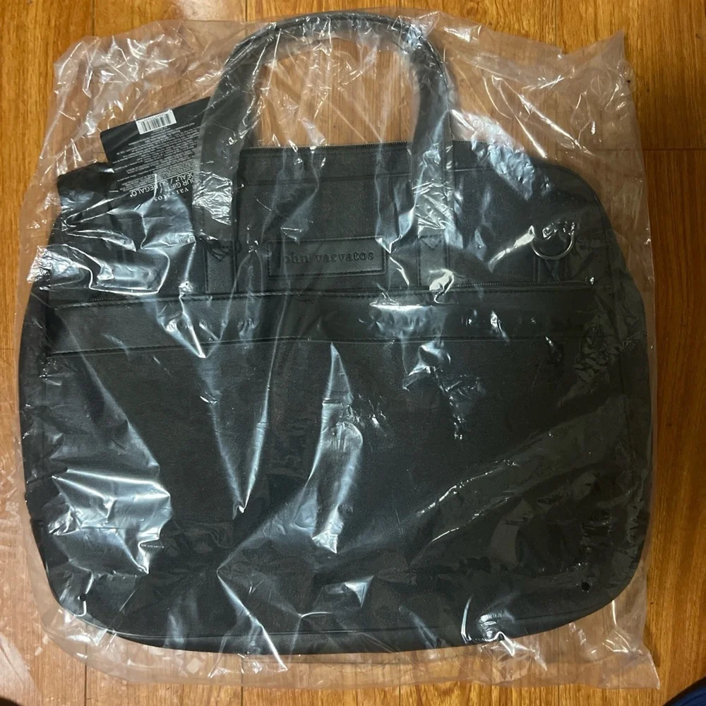 John Varavatos Black Men's Bag